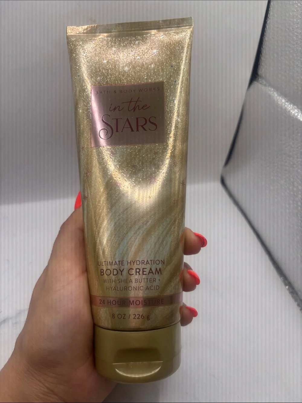 Bath & Body Works In the Stars Body Cream - Pink & Gold Shimmer